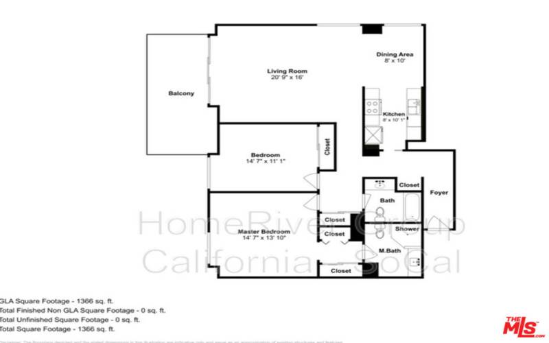 Floor Plan (Owner reports 1193sf)