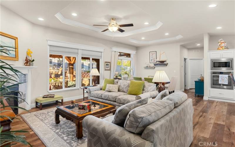 Large Ceilings in Family Room