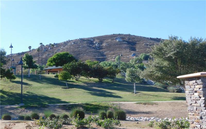 Recreational area across the street. Doty Park.