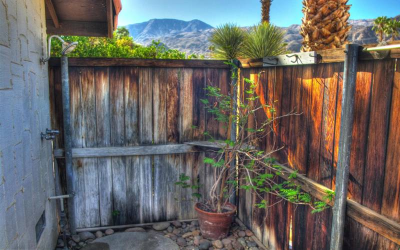 Outdoor shower