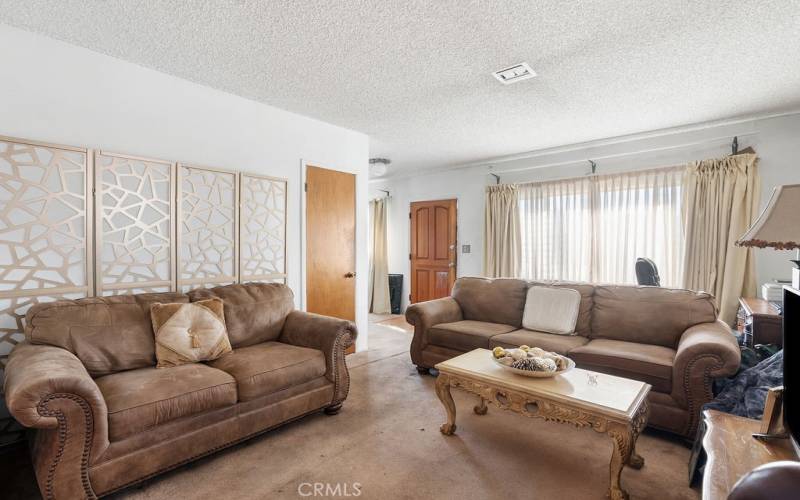 living room - view toward front door