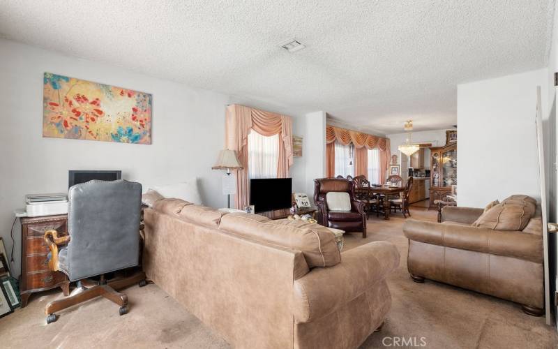 living room, entrance view