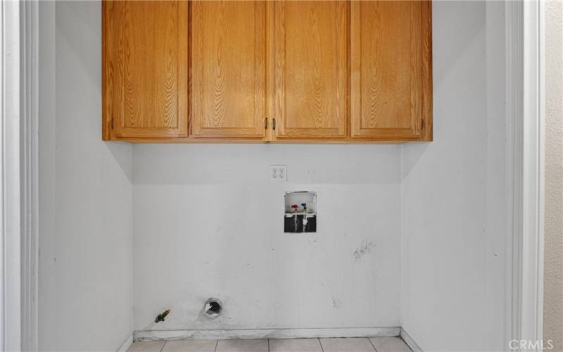 Laundry Area in Hall