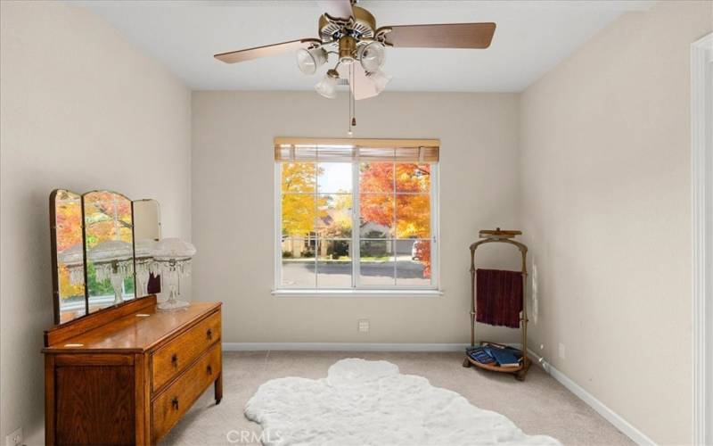 Upstairs 2nd bedroom facing front of house