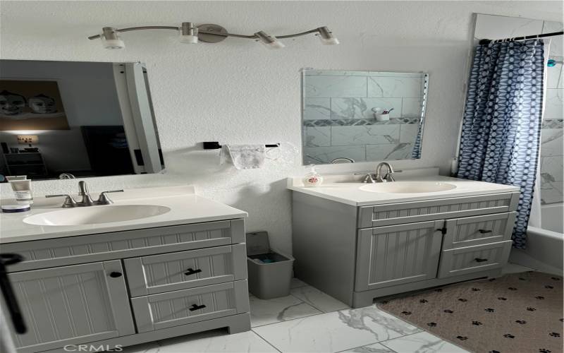 Double Vanity Master Bathroom