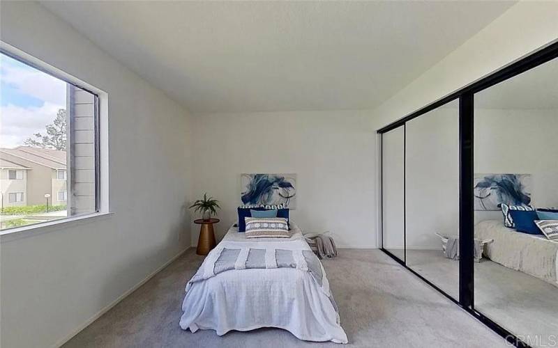 Staged Bedroom