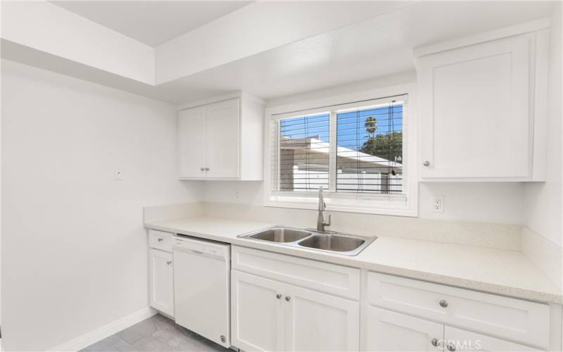 Kitchen with dishwasher