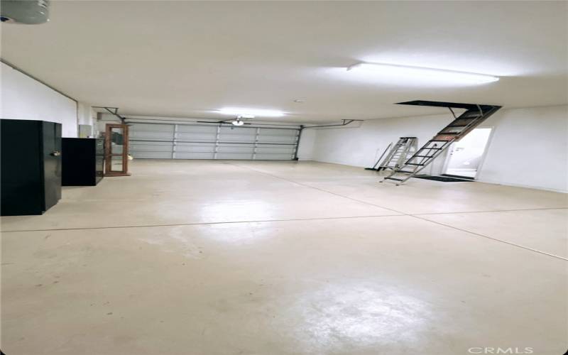 2 car garage attic