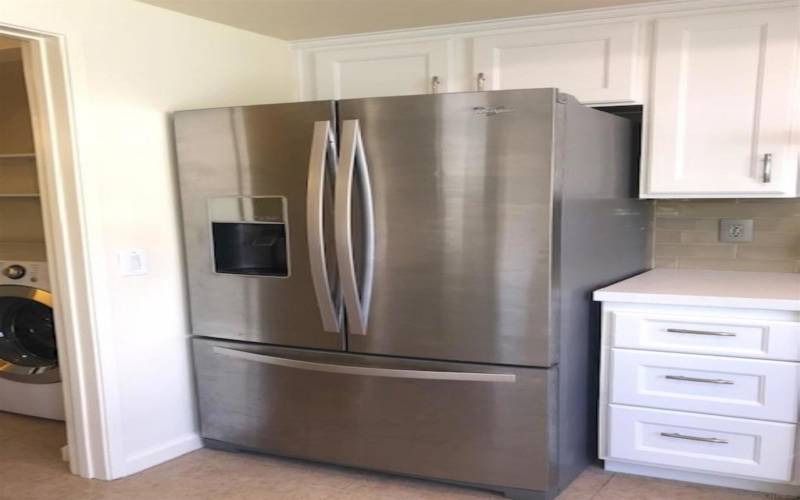 Side by Side Stainless Refrigerator