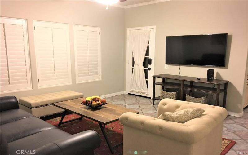 Family TV room