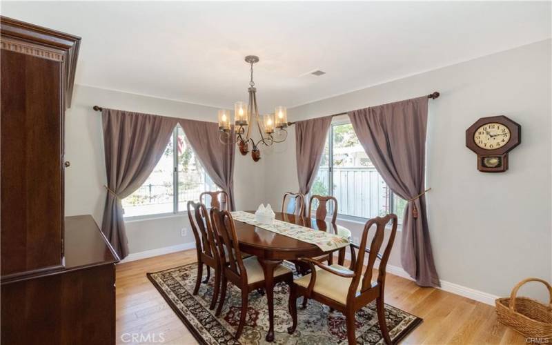 Formal dining room