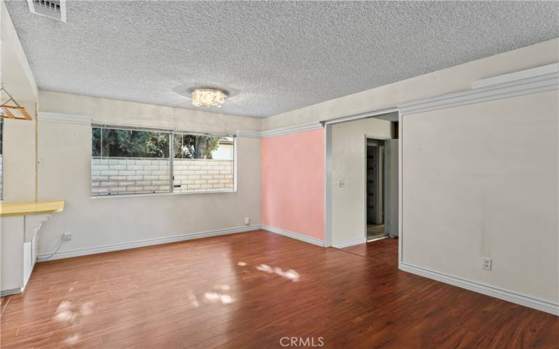 Dining area off kitchen