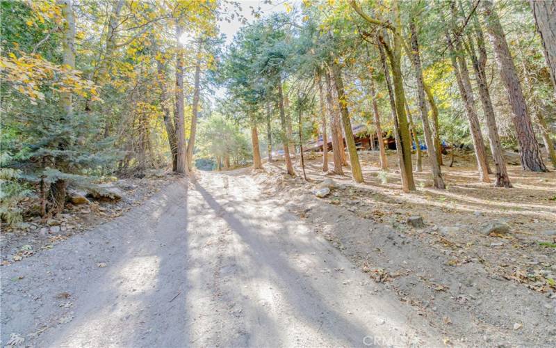 Alder Creek Rd. Passing nearby homes