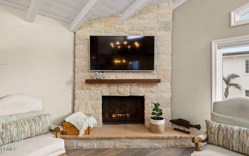 Living Room Fire Place