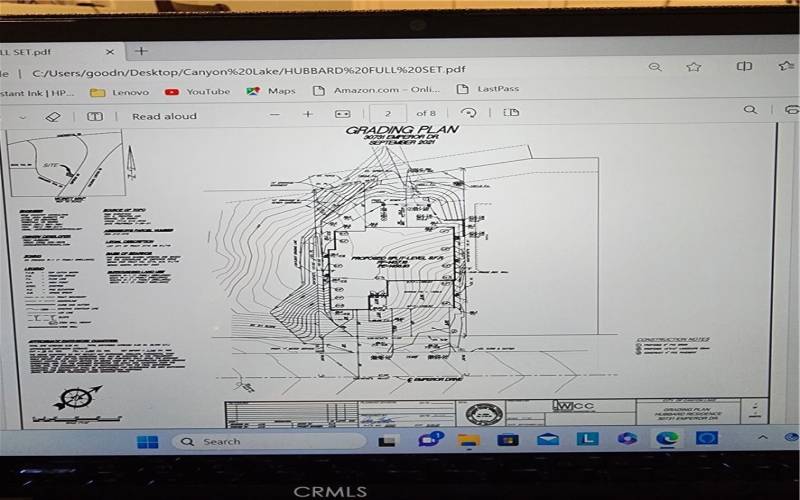 grading plan