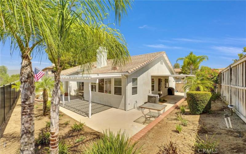 Spacious backyard with 2 patios and amazing views!