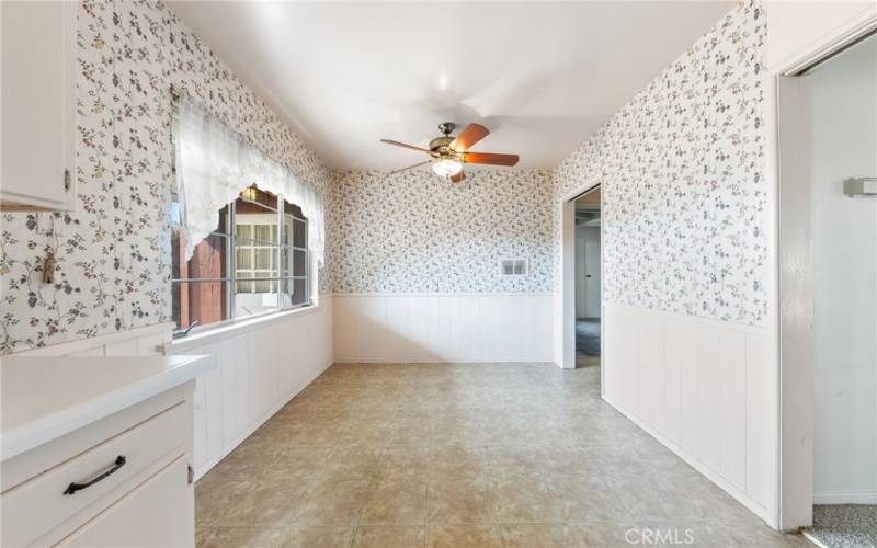 Kitchen towards Dining Area