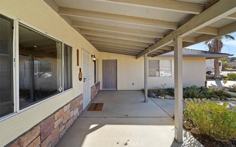 Front Covered Patio