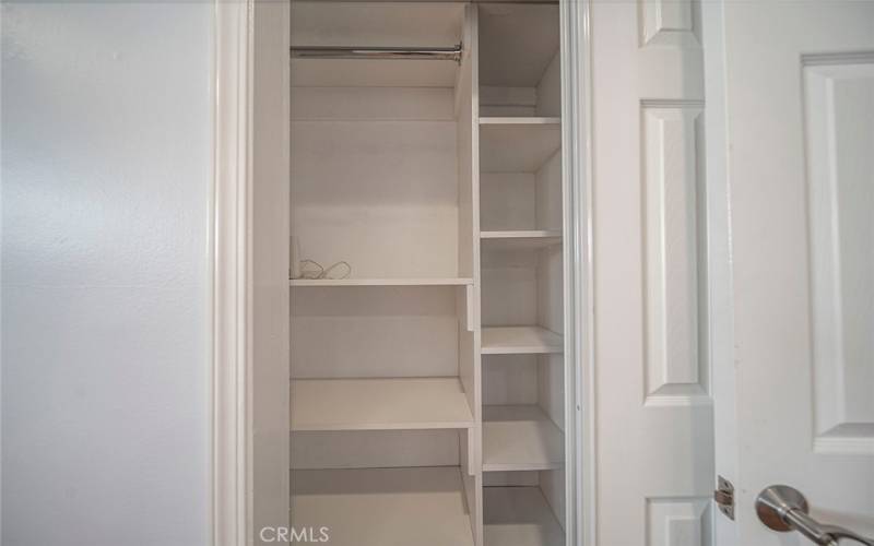 Custom Built in Closets in Primary Bedroom