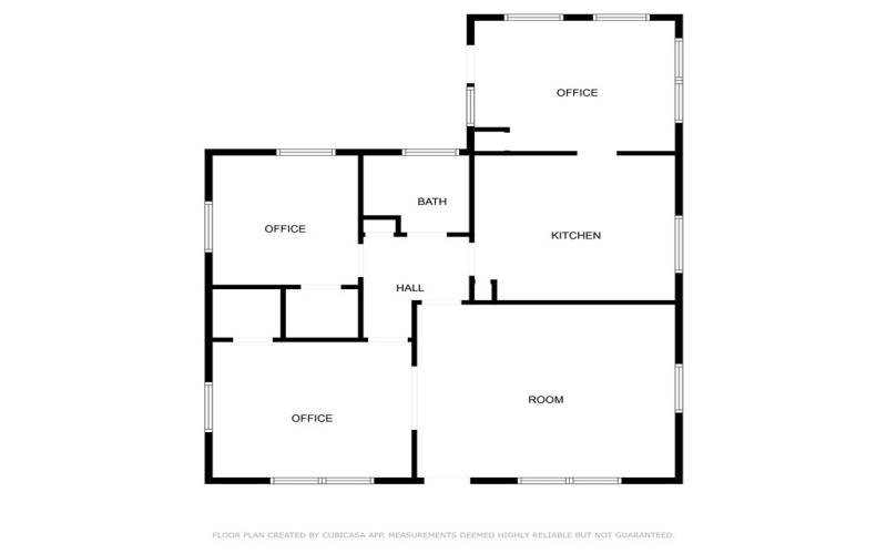 Estimated Floor Plan - Commercial Building