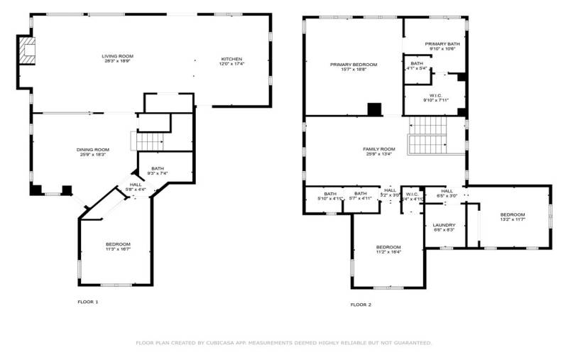 Floorplan. Measurements are estimates and have not been verified by listing broker.