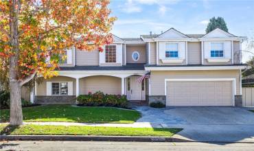 Inviting curb appeal with a front covered patio