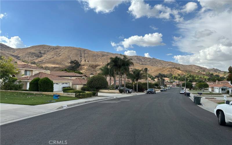 View of street