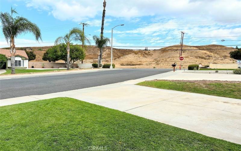 Front Yard view to right