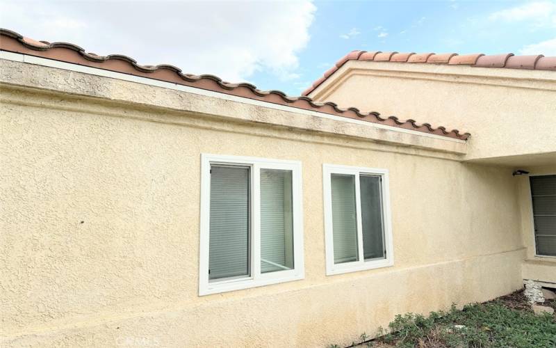 Converted Garage Windows