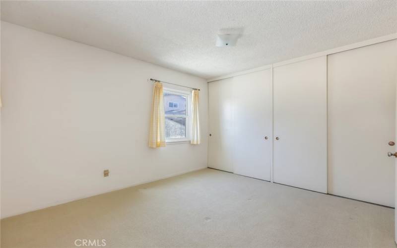 rear bedroom closet