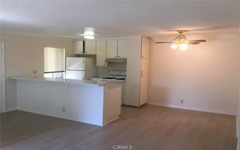 Dining room/kitchen