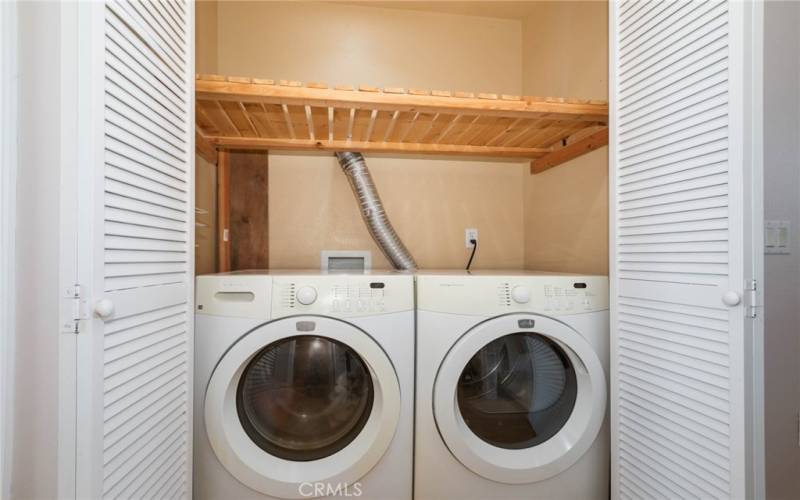 Laundry closet