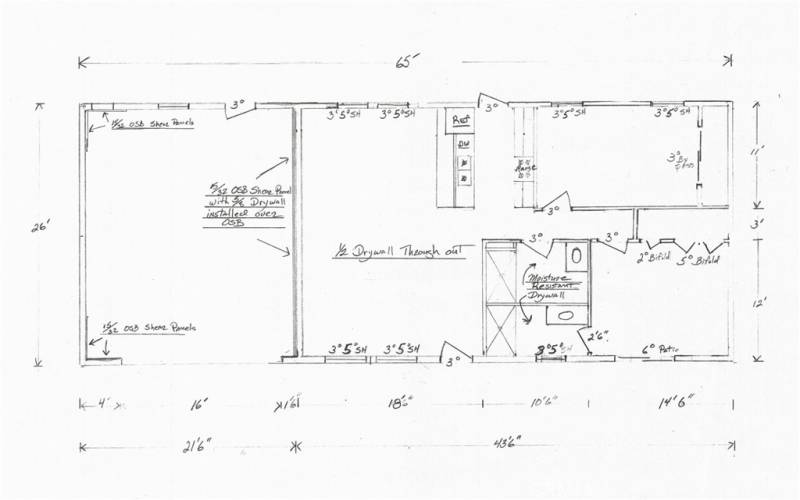 Floor plan from Building Plans