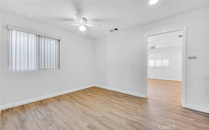 Loft area looking to primary bedroom