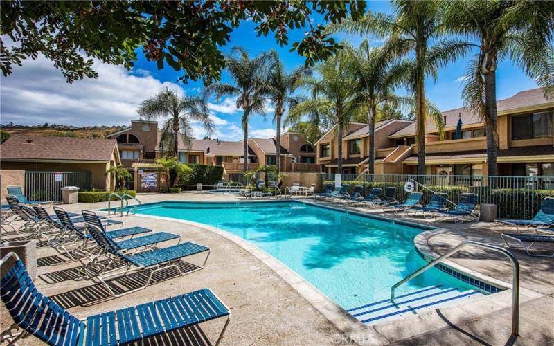 Fabulous amenities, with one of the two pools just down the street.