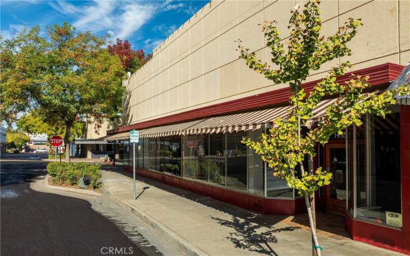 View of Myers Street side of building