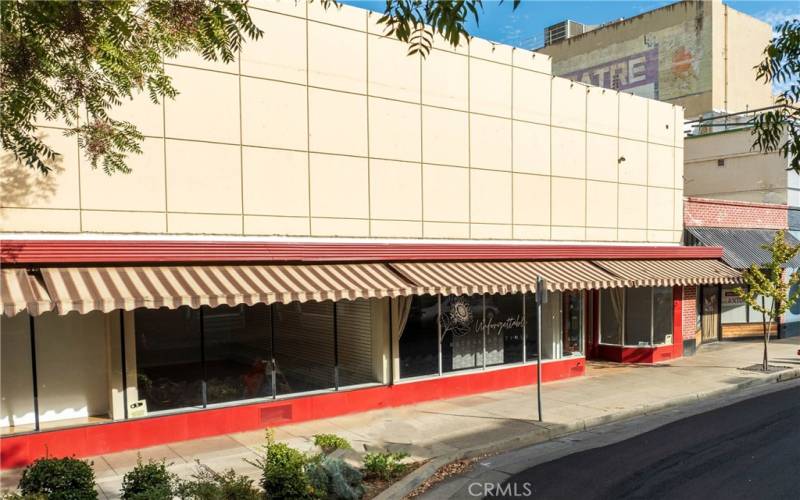 View of Myers Street side of building