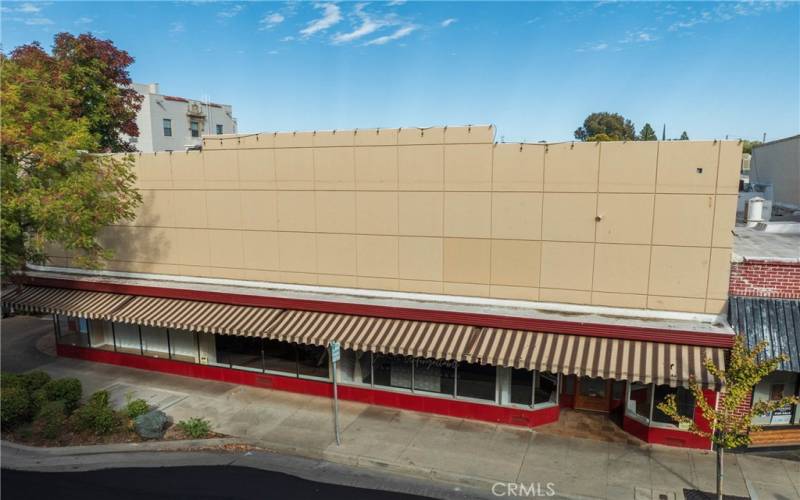 View of Myers Street side of building