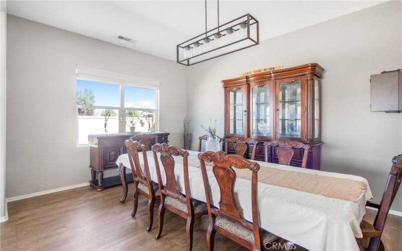 Formal dining room