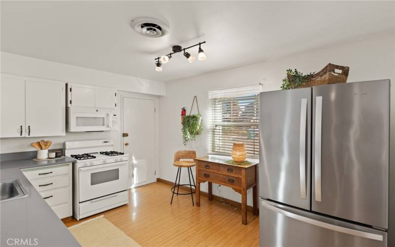 Kitchen and door to garage _2157 Howard Dr. Chico, CA 95926