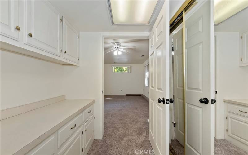 Closet And Storage For Main Level Primary Bedroom