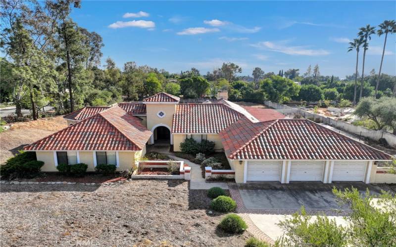 Front Yard Aerial View