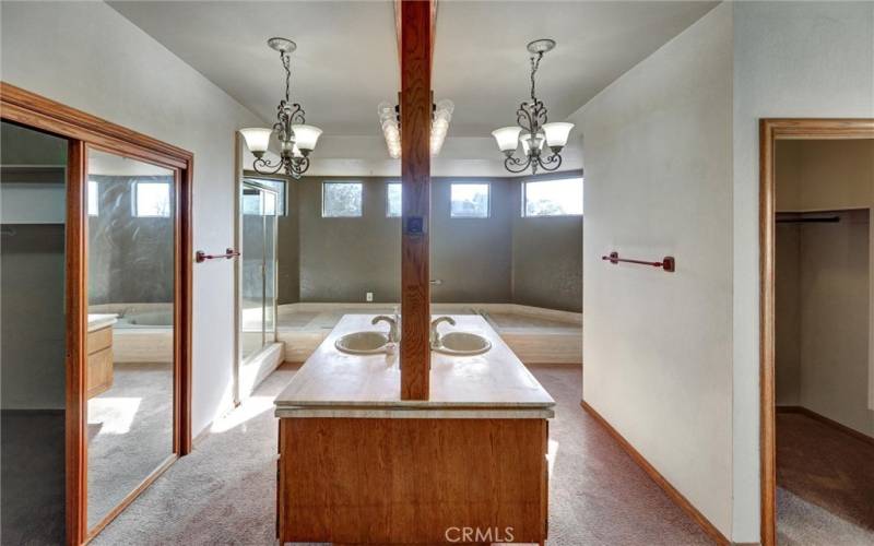 Master Bath w/Dual Closets