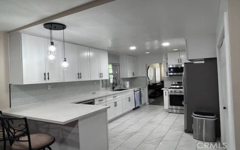 Kitchen Area and Counter