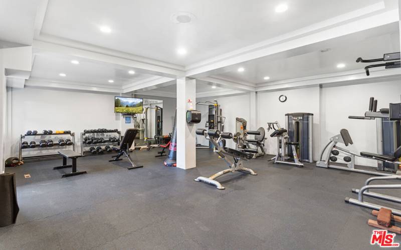 Large Updated Fitness Center