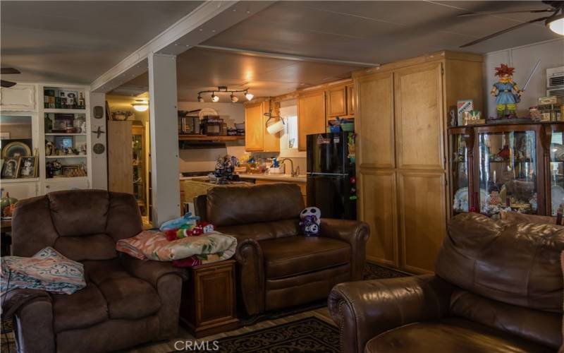 Kitchen Opens to Livingroom