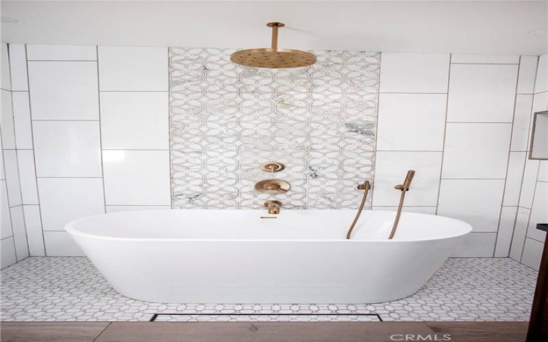 Custom designer bathroom