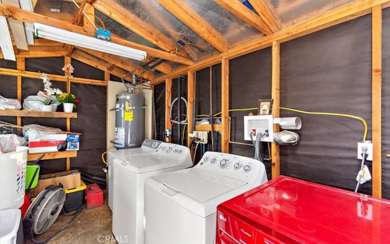 Laundry room and storage