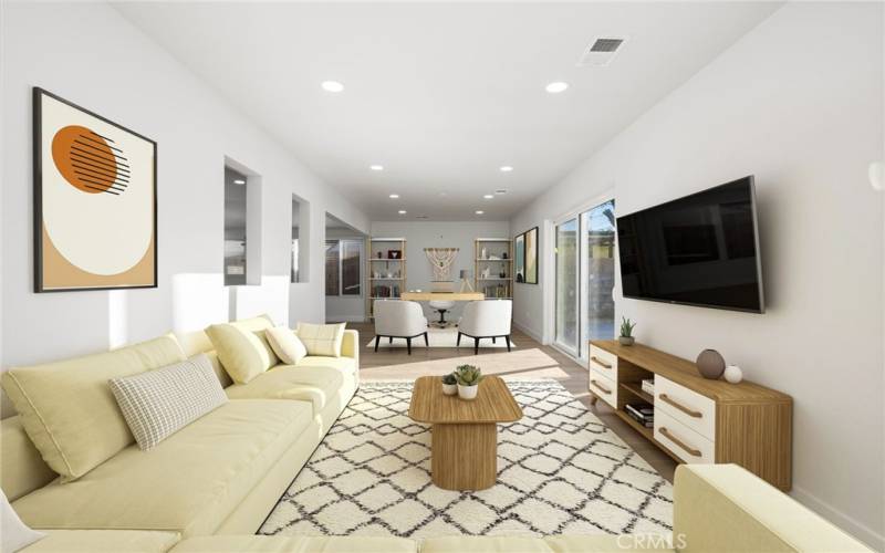 Virtual Staging - Living room