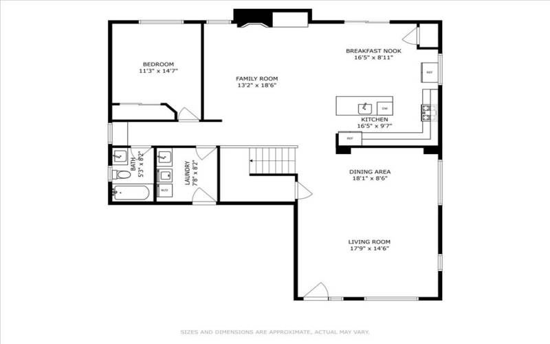 Downstairs Floor Plan